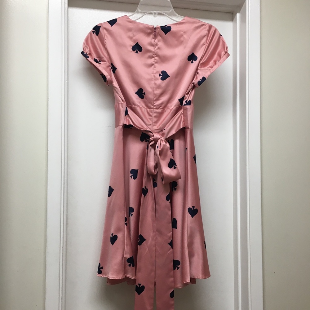 Jack by BB Dakota Pink Spades Print Dress - Picture 8 of 11